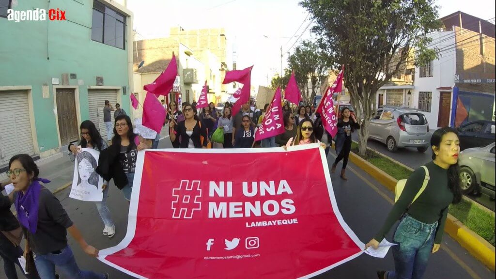 Marcha Nacional “Mujeres por justicia” – Ni Una Menos vía Agenda CIX