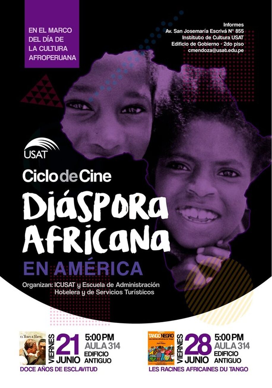 CICLO DE CINE - DIÁSPORA AFRICANA EN AMÉRICA VÍA AGENDA CIX