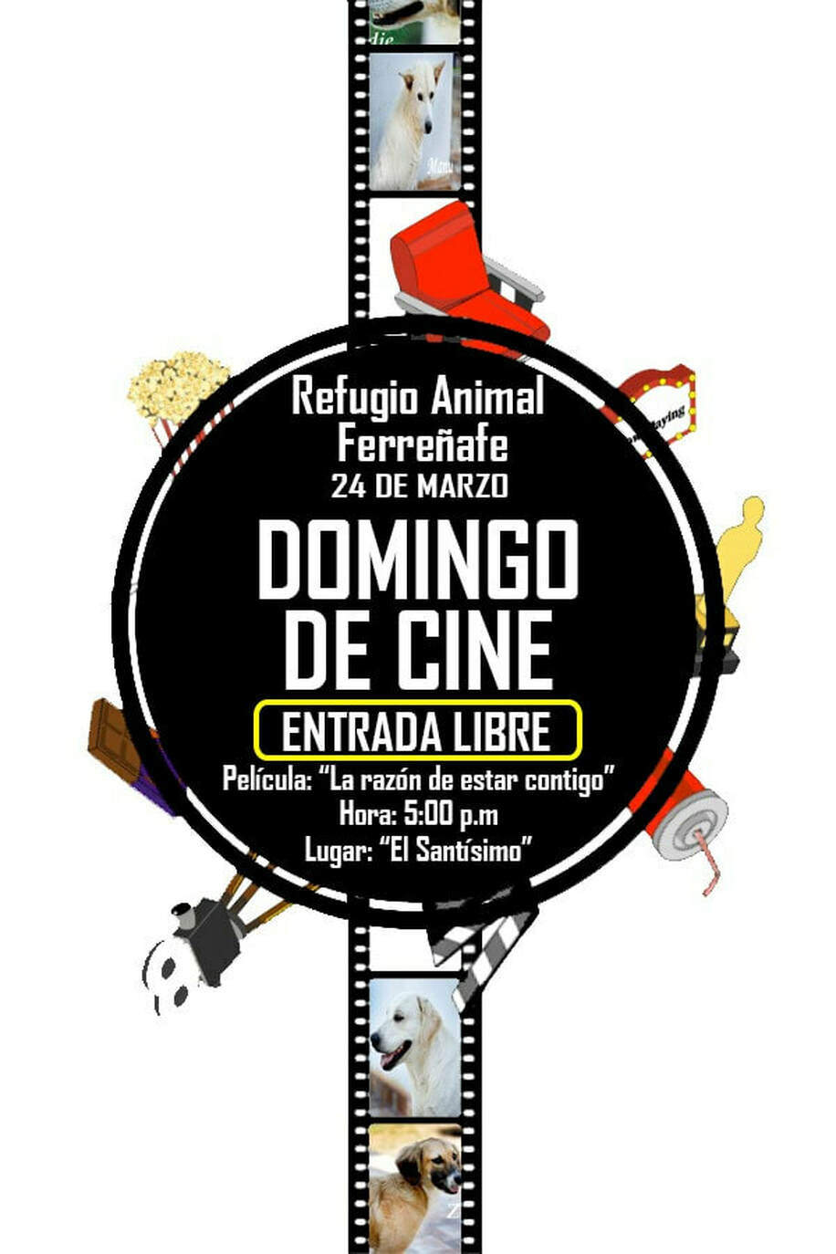 REFUGIO ANIMAL FERREÑAFE ORGANIZA DOMINGO DE CINE 