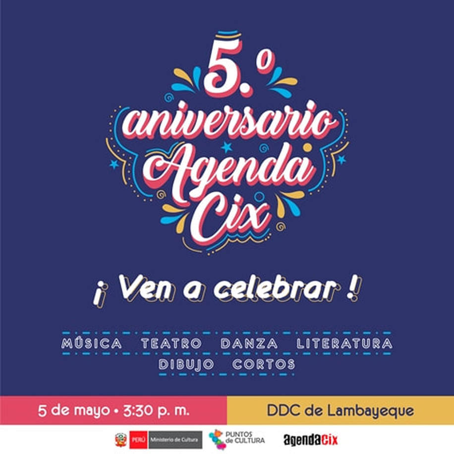 5 aniversario Agenda CIX