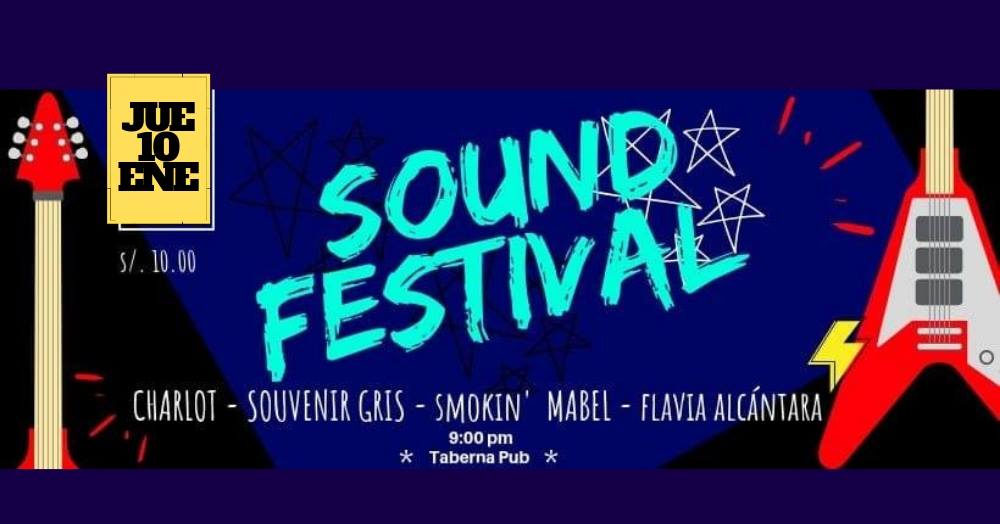 Sound Festival vía Agenda CIX